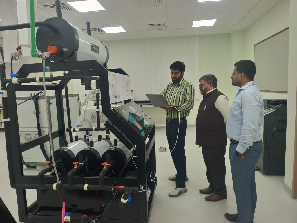 Ecosense installed Solar Thermal Lab at IIT Delhi, Abu Dhabi Campus