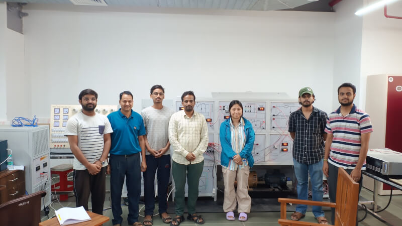 Ecosense installed Hybrid AC/DC Microgrid Lab at SEE Department, IIT Kanpur