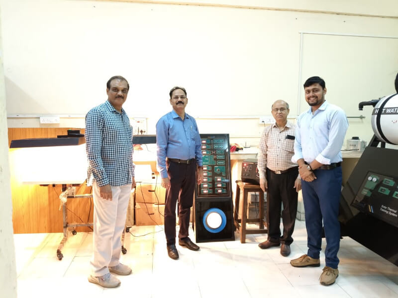 Ecosense installed Renewable Energy Lab at JNTU, Hyderabad