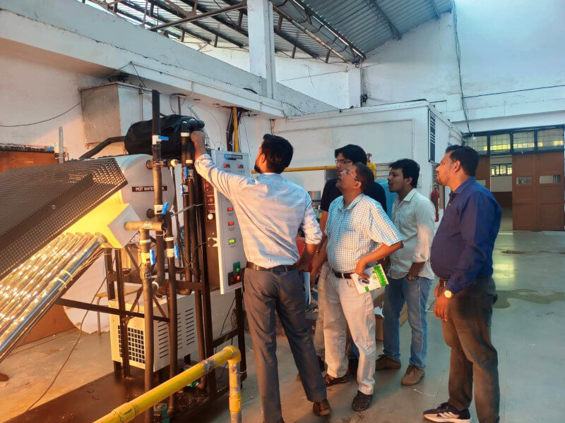 Ecosense installed ETC Characterisation System at MANIT, Bhopal