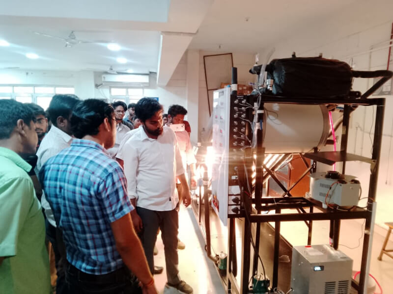 Advancing Solar Education: Ecosense's Solar Thermal Lab at MMMIT, Gorakhpur