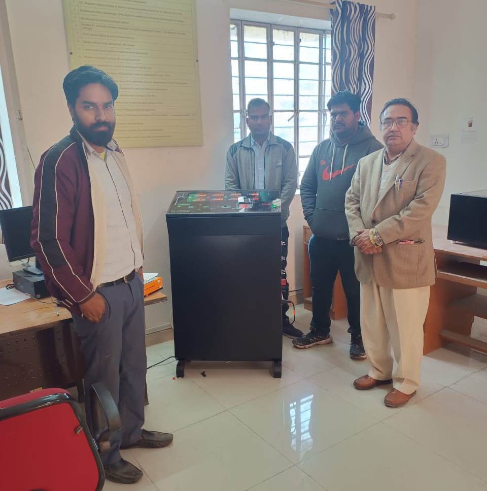 Ecosense installed various Lab Equipment in the Renewable Energy Lab at MPUAT, Udaipur