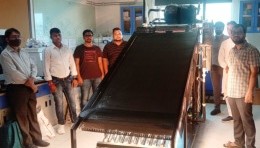 Ecosense install Solar Thermal Lab at Shiv Nadar University, Greater Noida