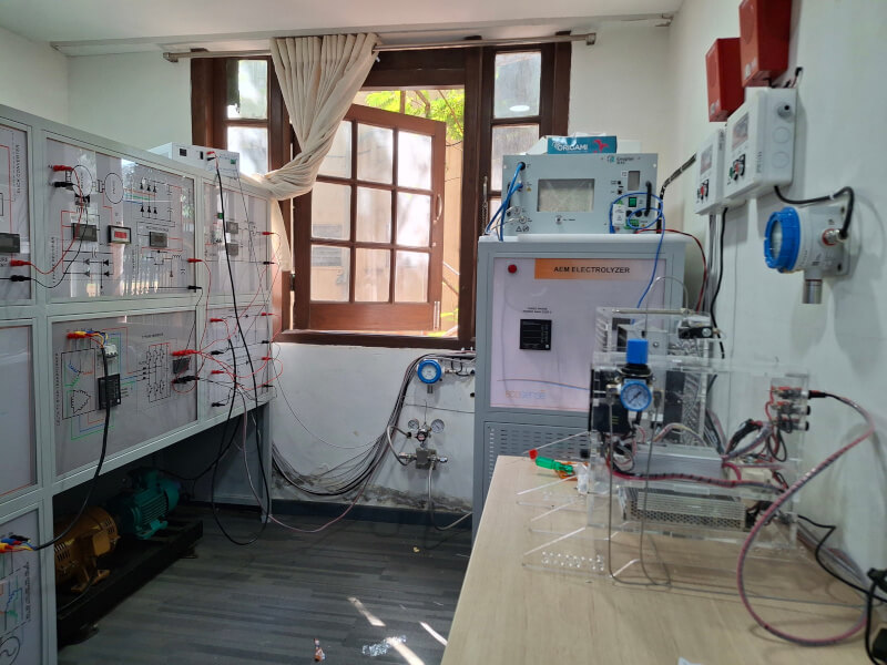 Green Hydrogen Lab Installation at VJTI, Mumbai