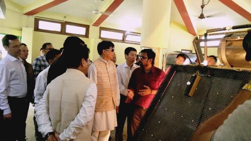 Arunachal CM inaugurates installations by Ecosense