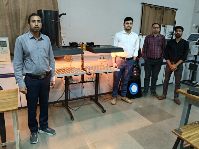 Ecosense installed Solar PV Training and Research System at G.H. Raisoni College of Engineering, Nagpur