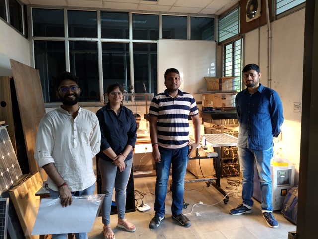 Ecosense installed Solar PV training and Research System at IIT Delhi