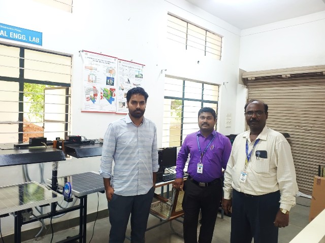 Ecosense installed Solar PV Training and Research System at JNNCE Shimoga