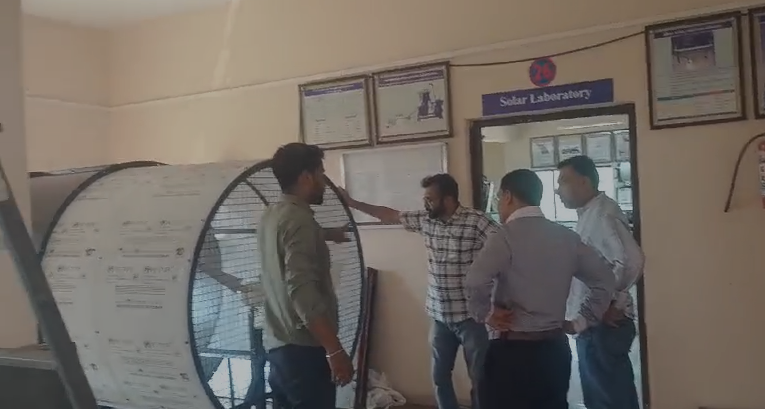 Ecosense Installs Wind Energy Training System at College of Agricultural Engineering, Dediyapada