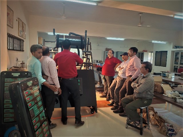 Ecosense installed Solar Thermal Training System at SDAU, Dantiwada