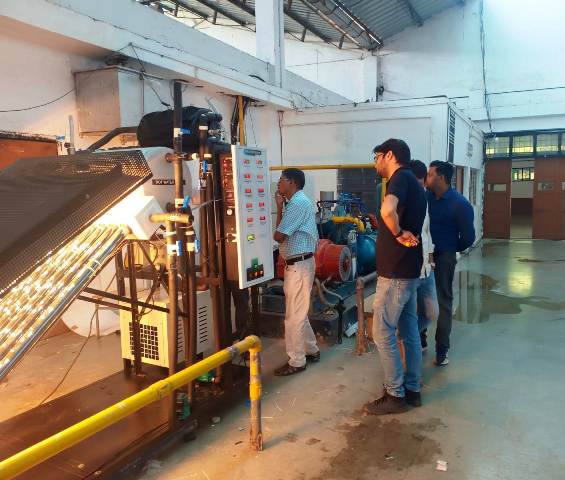 Ecosense installed ETC Characterisation System at MANIT, Bhopal