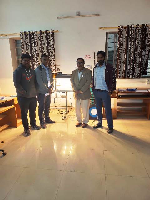 Ecosense installed various Lab Equipment in the Renewable Energy Lab at MPUAT, Udaipur