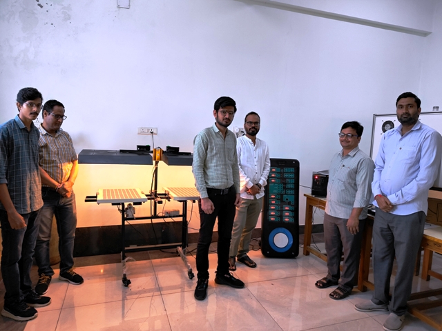 Ecosense installed Solar PV Training and Research System at NIT Warangal
