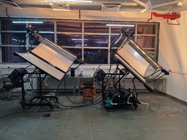 Ecosense installs Solar Concentrator Training System at IIT Kanpur