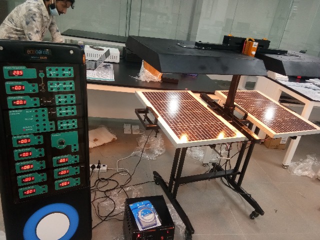Ecosense installed a Solar PV Training and Research System at Kathmandu University, Nepal