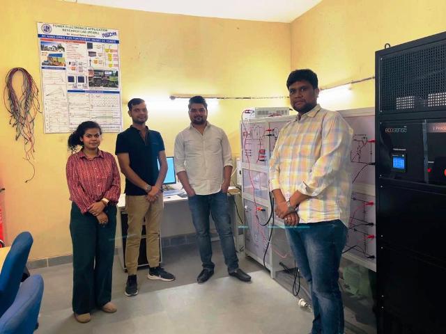 Ecosense installed Hybrid AC/DC Microgrid at NIT Delhi