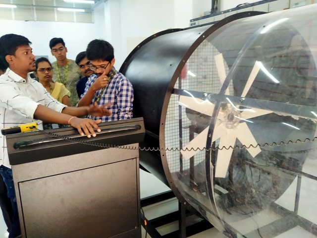 Ecosense installed Renewable Energy Lab at Department of Electrical and Electronics Engineering, SRM University, Andhra Pradesh.