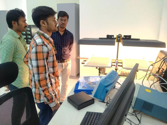 Ecosense installed Renewable Energy Lab at Department of Electrical and Electronics Engineering, SRM University, Andhra Pradesh.