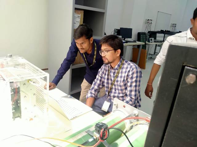 Ecosense installed Renewable Energy Lab at Department of Electrical and Electronics Engineering, SRM University, Andhra Pradesh.