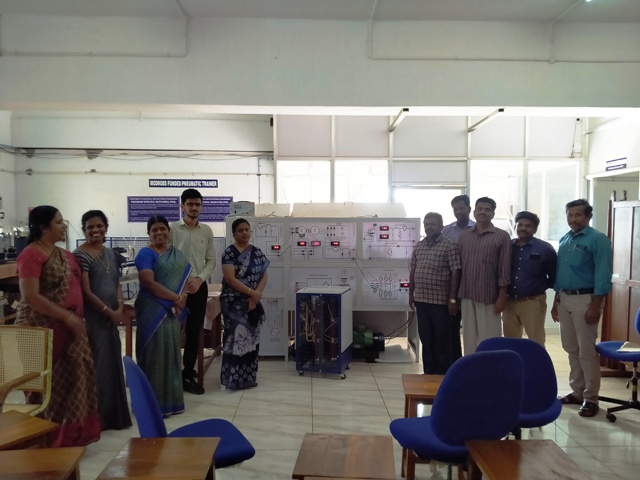 Ecosense installed Wind Turbine Emulator at Department of Electrical & Electronics Engineering, Government College of Engineering, Tirunelveli.