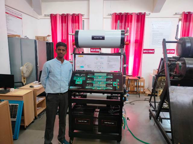 Ecosense installed “Thermal Energy Storage System” at Shri Mata Vaishno Devi University, Katra