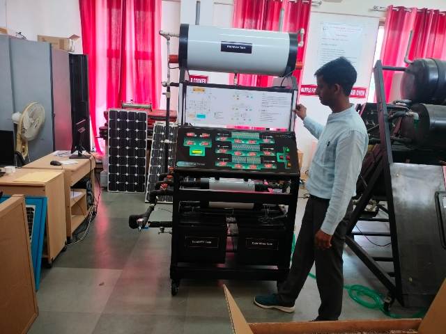 Ecosense installed “Thermal Energy Storage System” at Shri Mata Vaishno Devi University, Katra