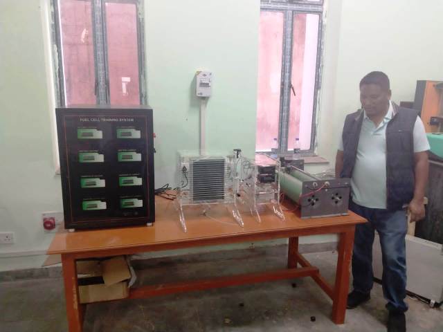 Ecosense installs a Fuel Cell Training System at NIT Arunachal Pradesh
