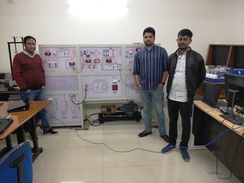 Ecosense installs Wind Turbine Emulator at Department of Electrical Engineering, IIT Roorkee.