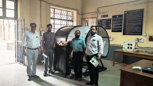 Ecosense established Renewable Energy Lab at Government College of Engineering, Karad