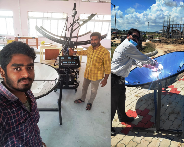 Ecosense Installs Solar Thermal Lab at NIT, Puducherry.