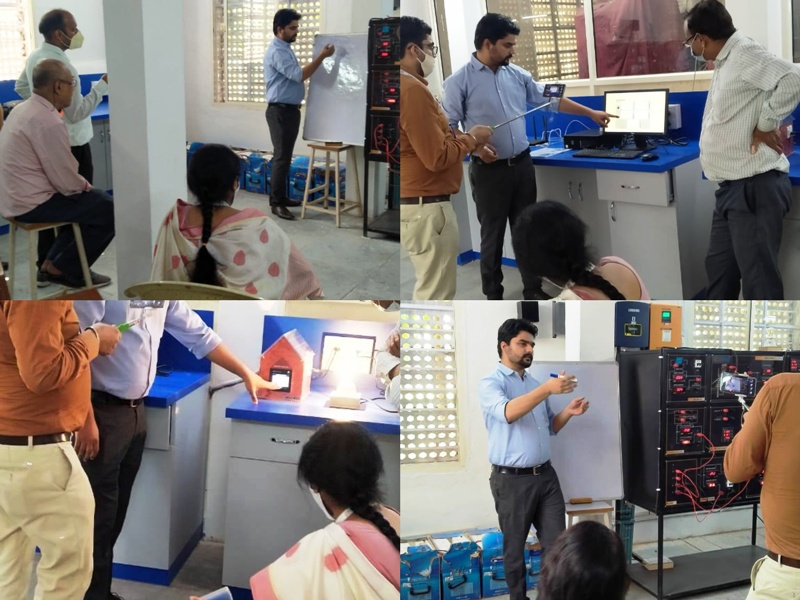 Ecosense installs - RE Based Smart Energy Management System at MITS, Gwalior