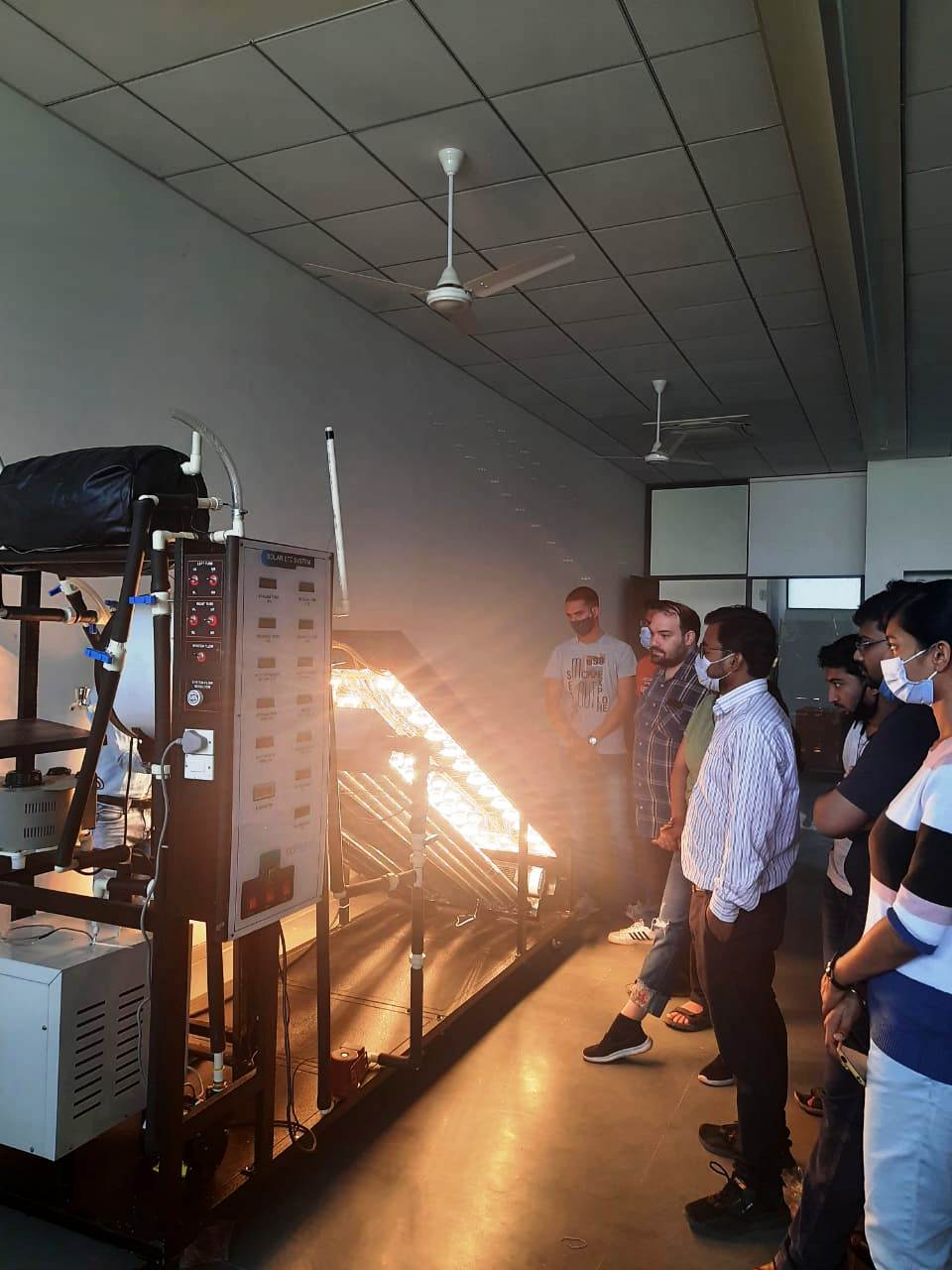 Ecosense installs ETC Characterisation system at Department of Chemical Engineering, Pandit Deendayal Energy University.